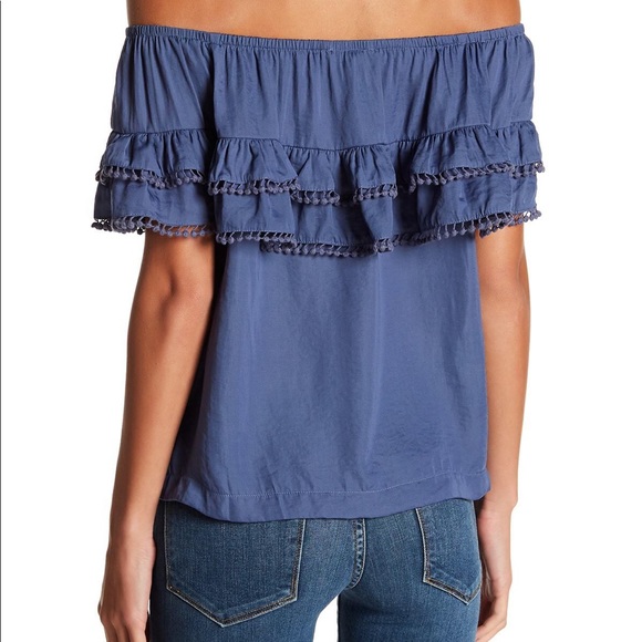 NWT Lovestitch off the shoulder Anastasia blouse - Picture 4 of 4